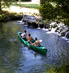 canoe kayak lot causses quercy moulin benedicty water sport france